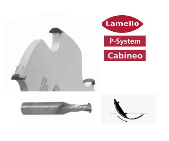 Frēzes Lamello savienojumi