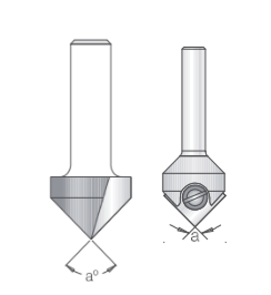 V-veida kāta frēze