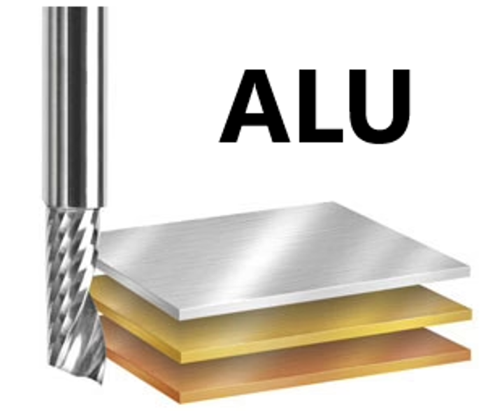 ALU Aluminijam Spirālfrēze
