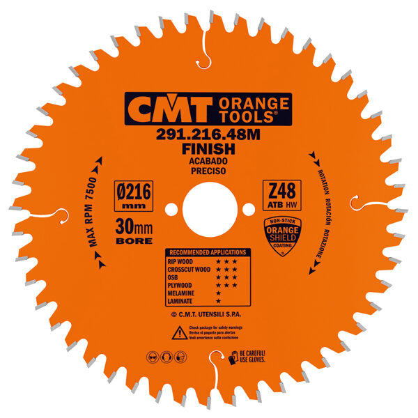 CMT zāģripa C.291, Z=ATB, Orange coating